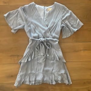 Alter'd State V-Neck Blue Dress- size XS